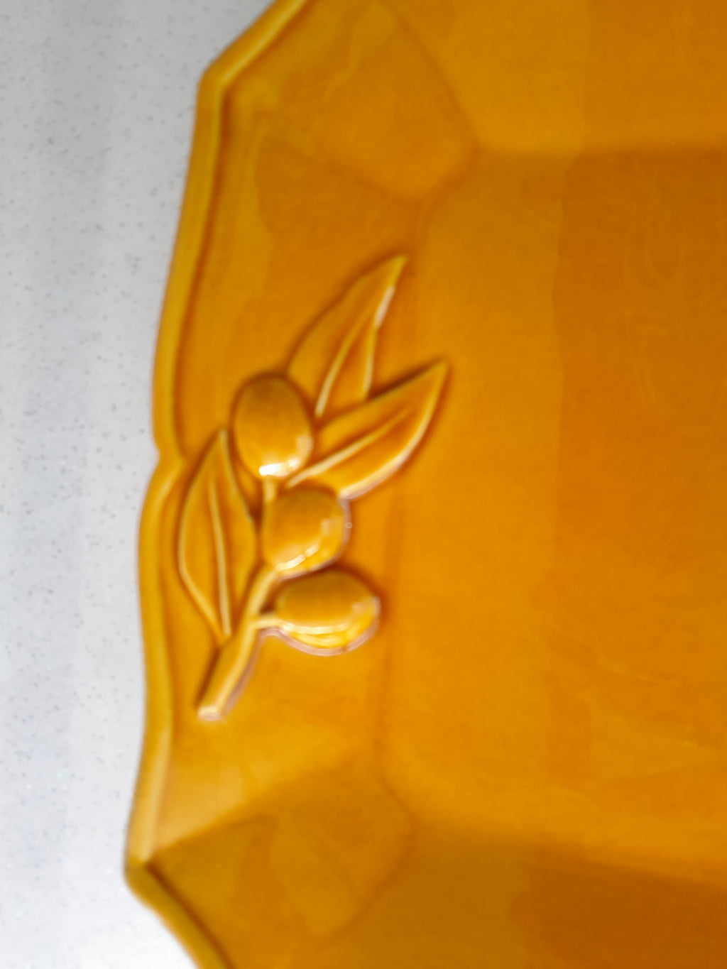 Plat rectangulaire vintage Siléa-Ref 005