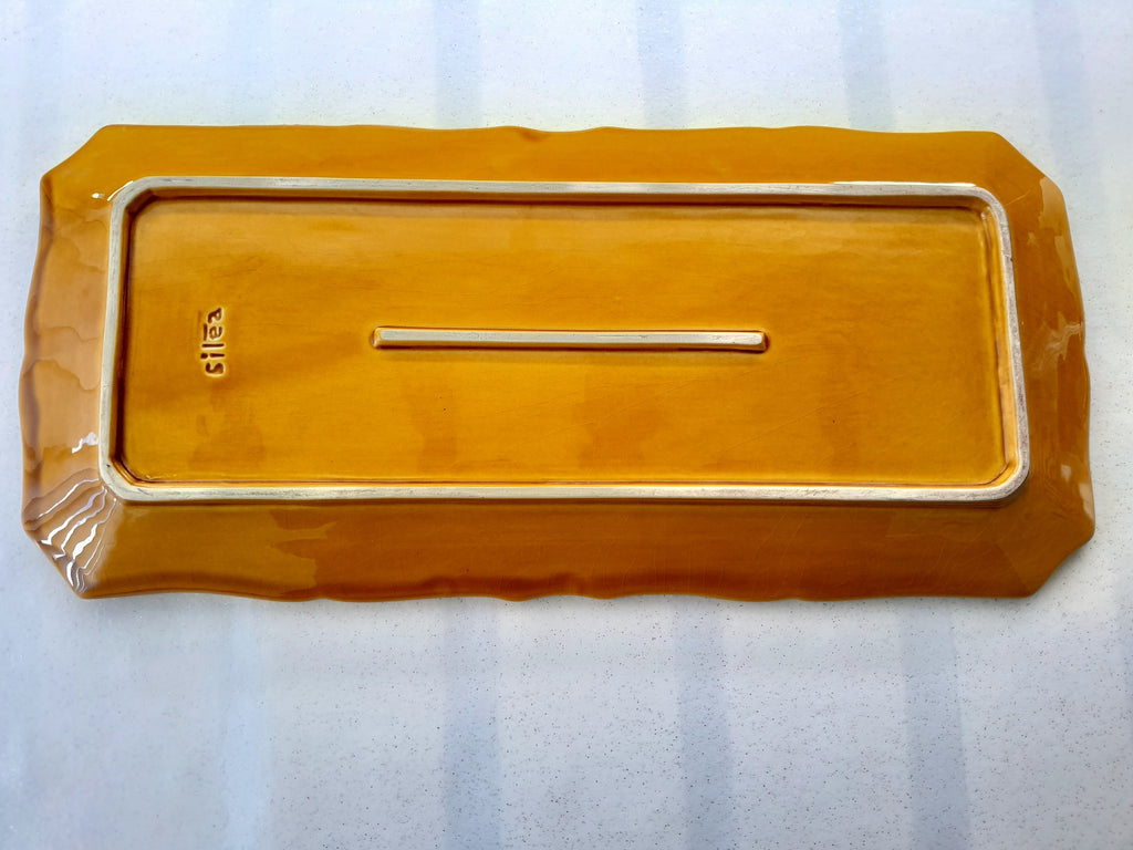 Plat rectangulaire vintage Siléa-Ref 005