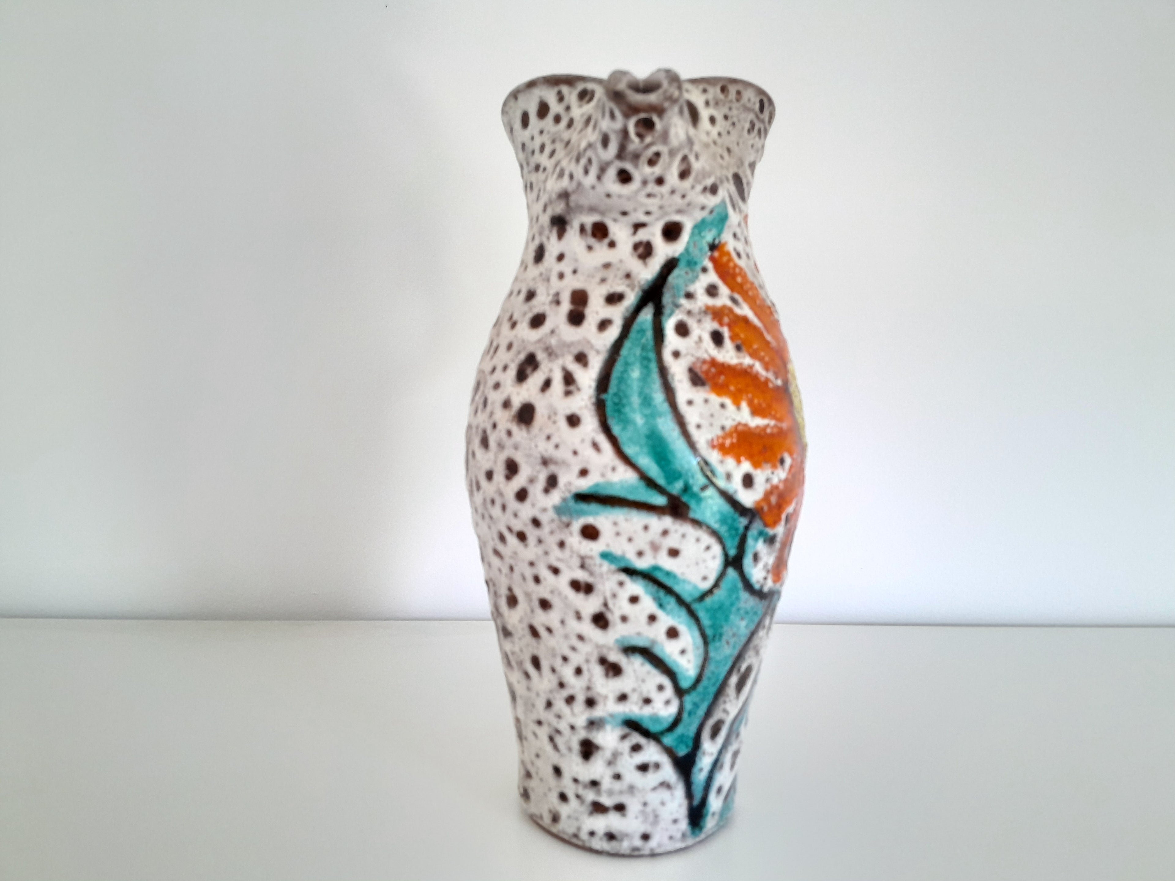Cruche Vintage de Vallauris style Fat Lava- Ref 008