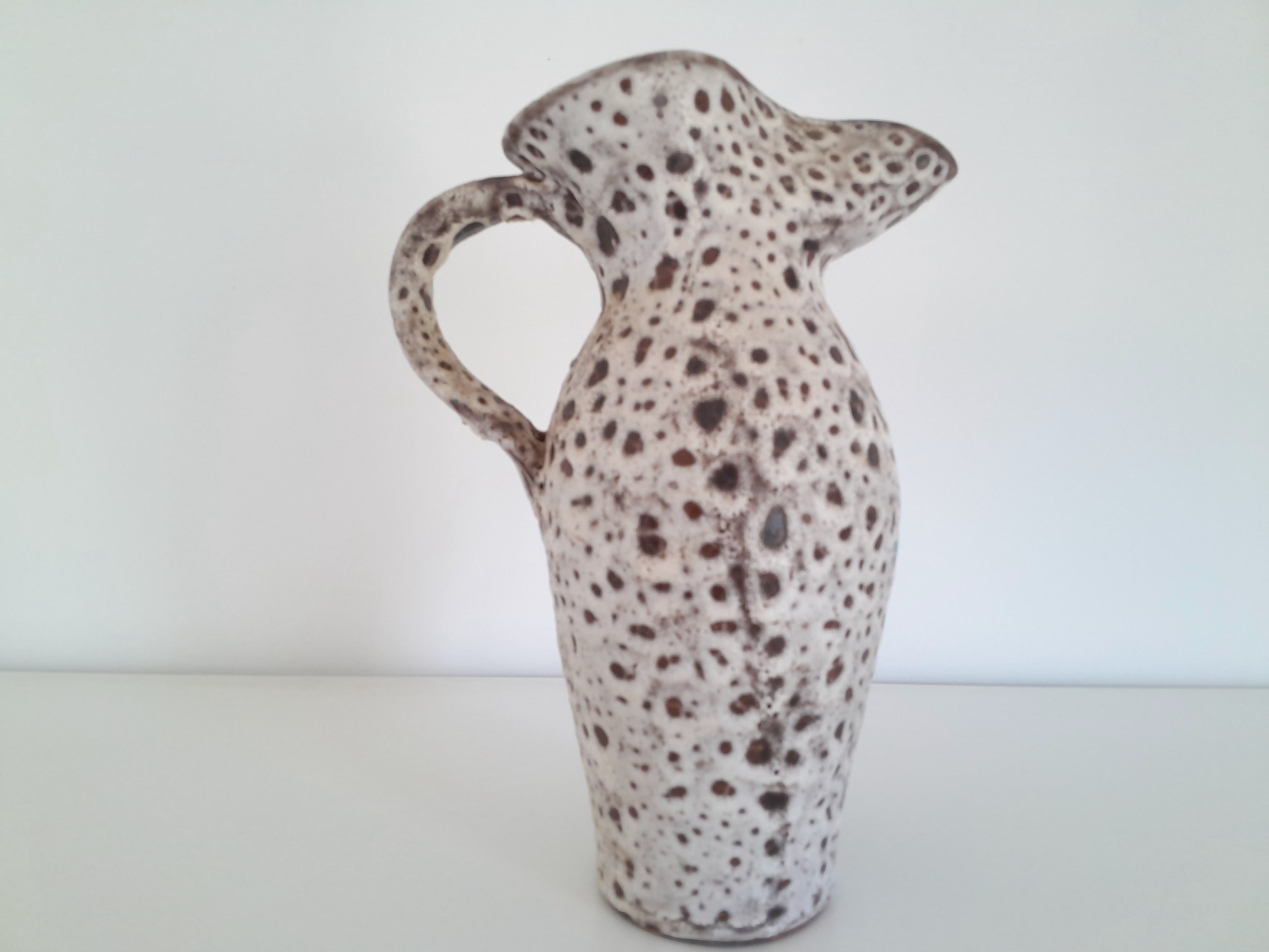 Cruche Vintage de Vallauris style Fat Lava- Ref 008