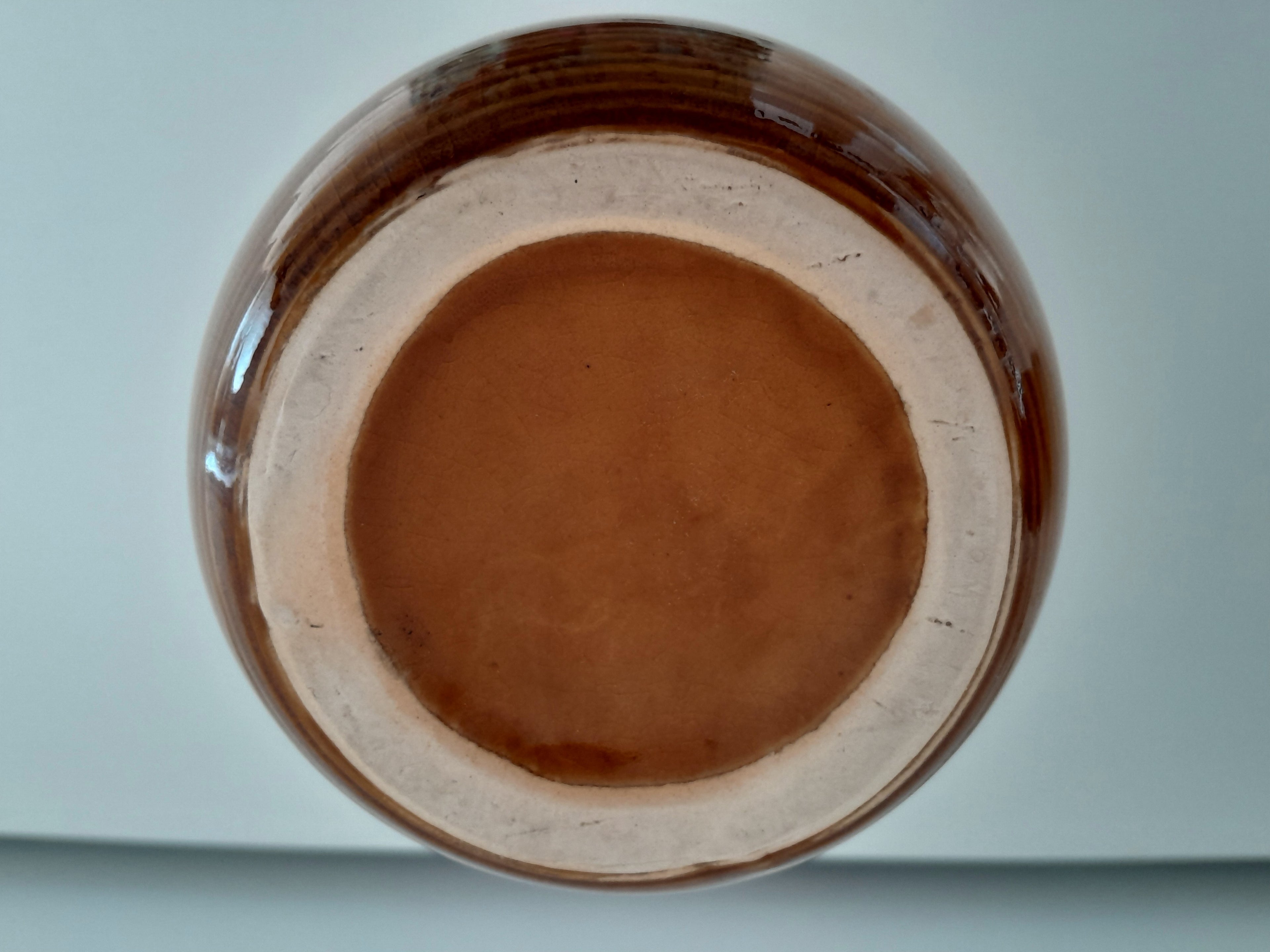 Vase moutarde - Ref 020