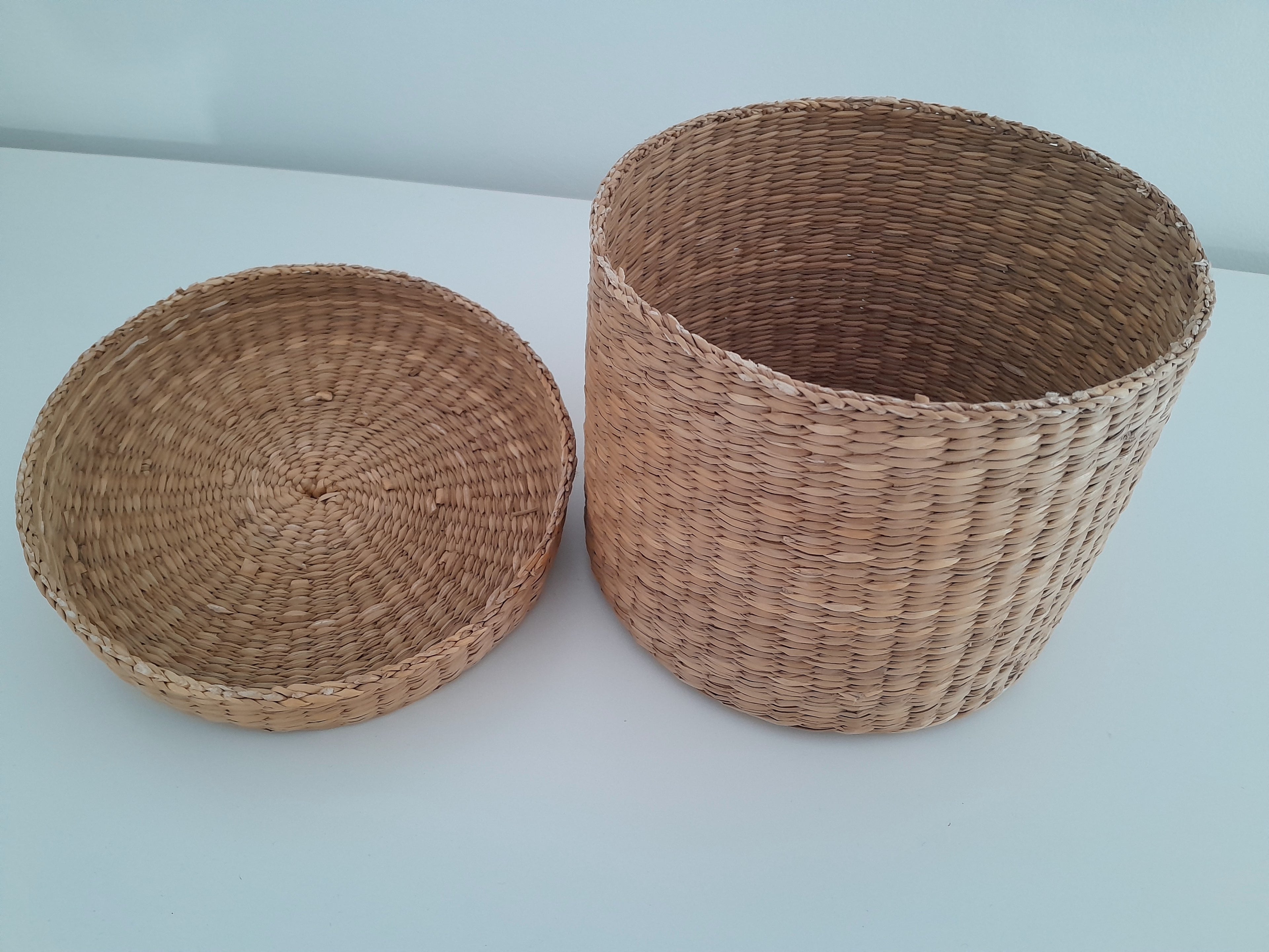 Panier en osier- Ref 024