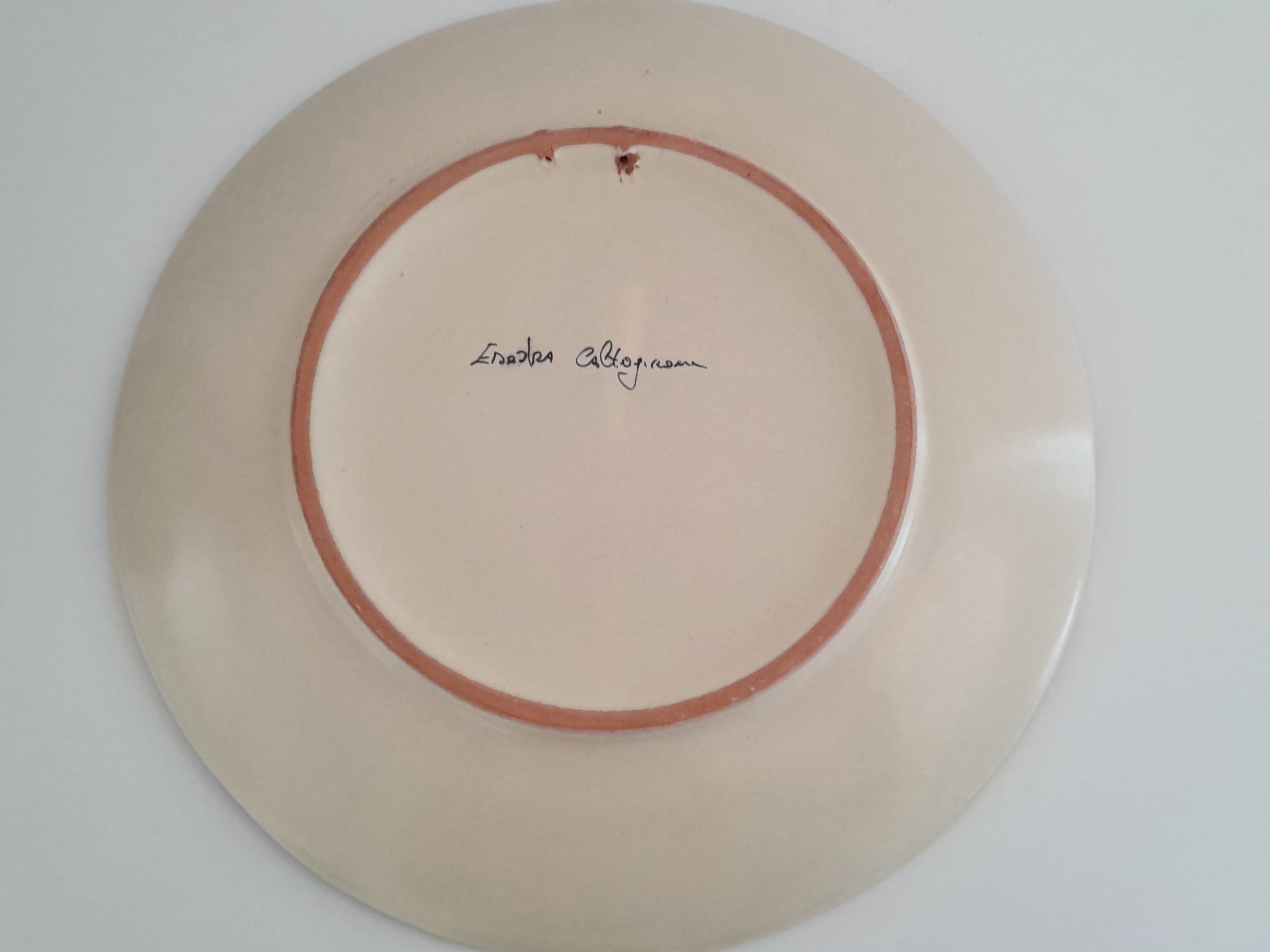 Decorative plate Esedra Caltagirone - Ref 025