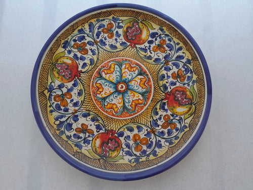 Assiette décorative Esedra Caltagirone - Ref 025