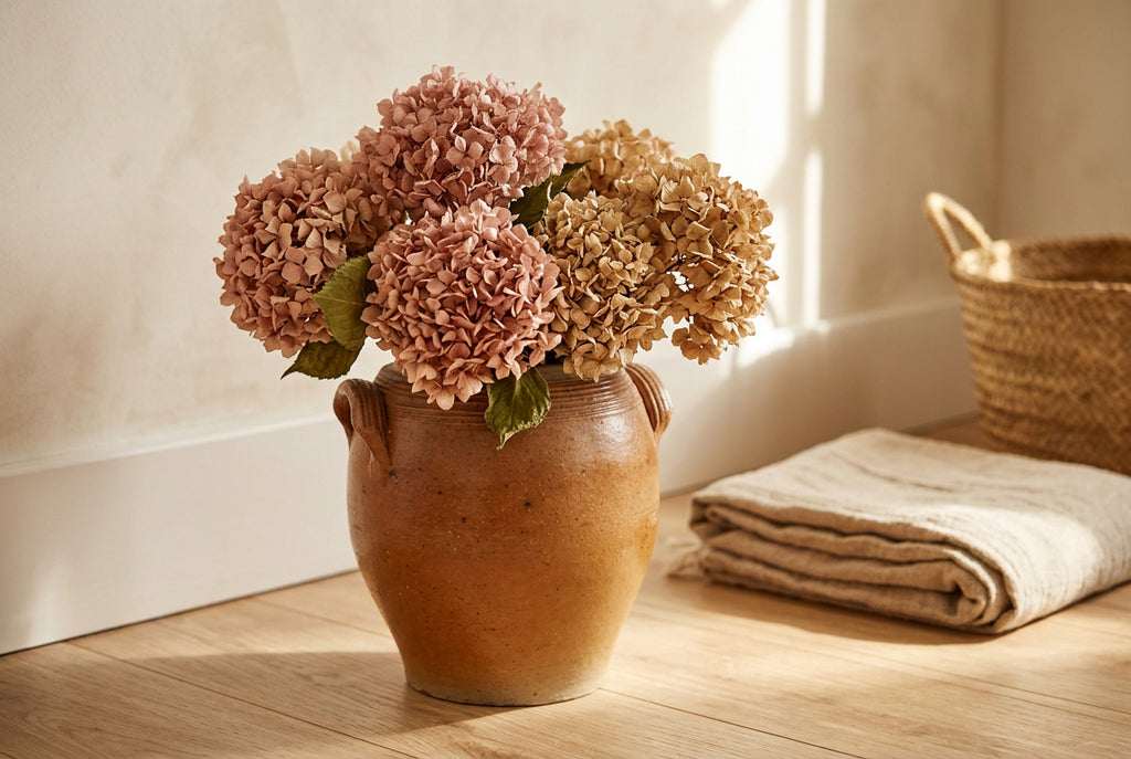 Brown stoneware fat pot - Ref 017