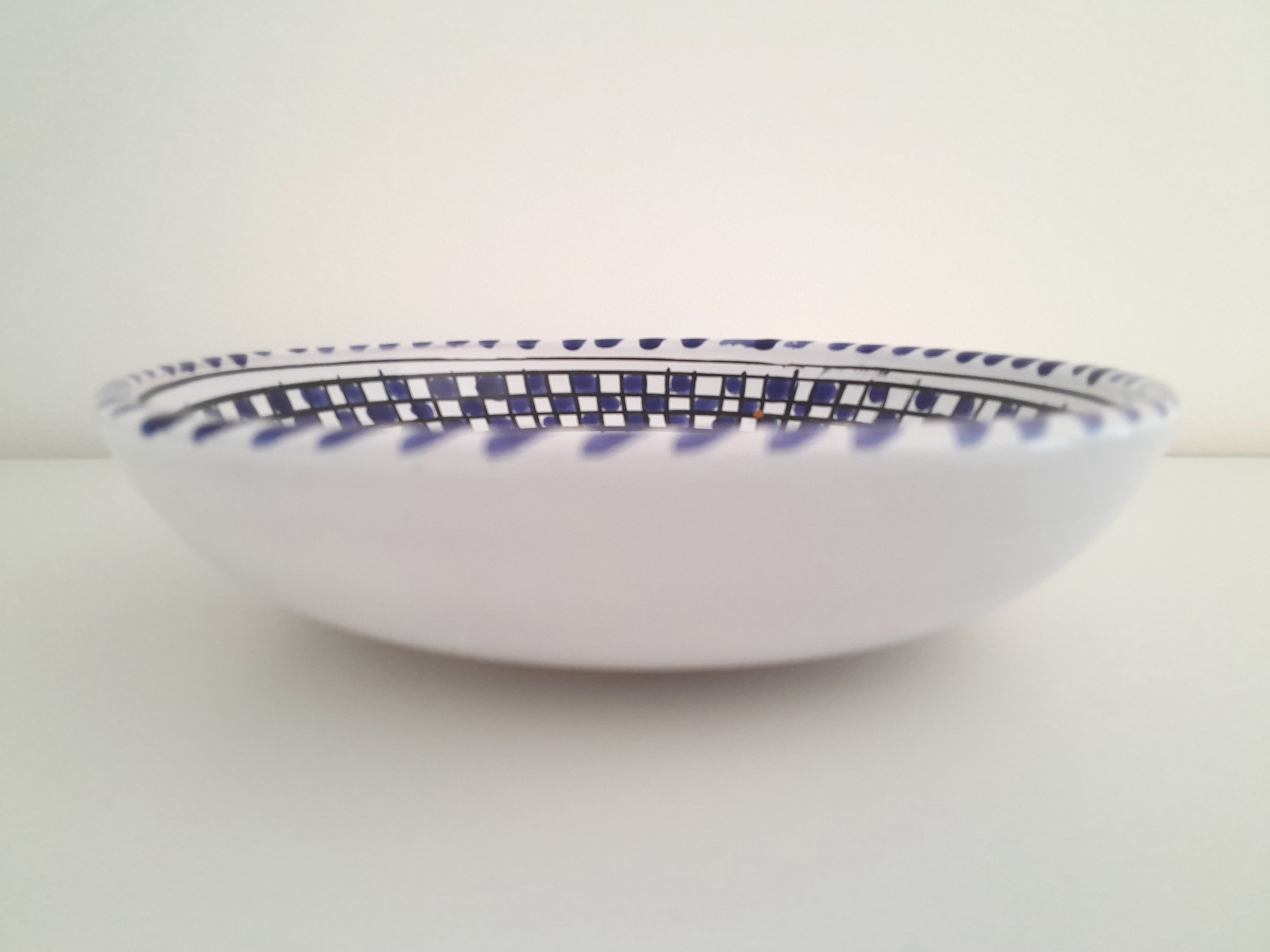Assiette creuse tunisienne - Ref 036