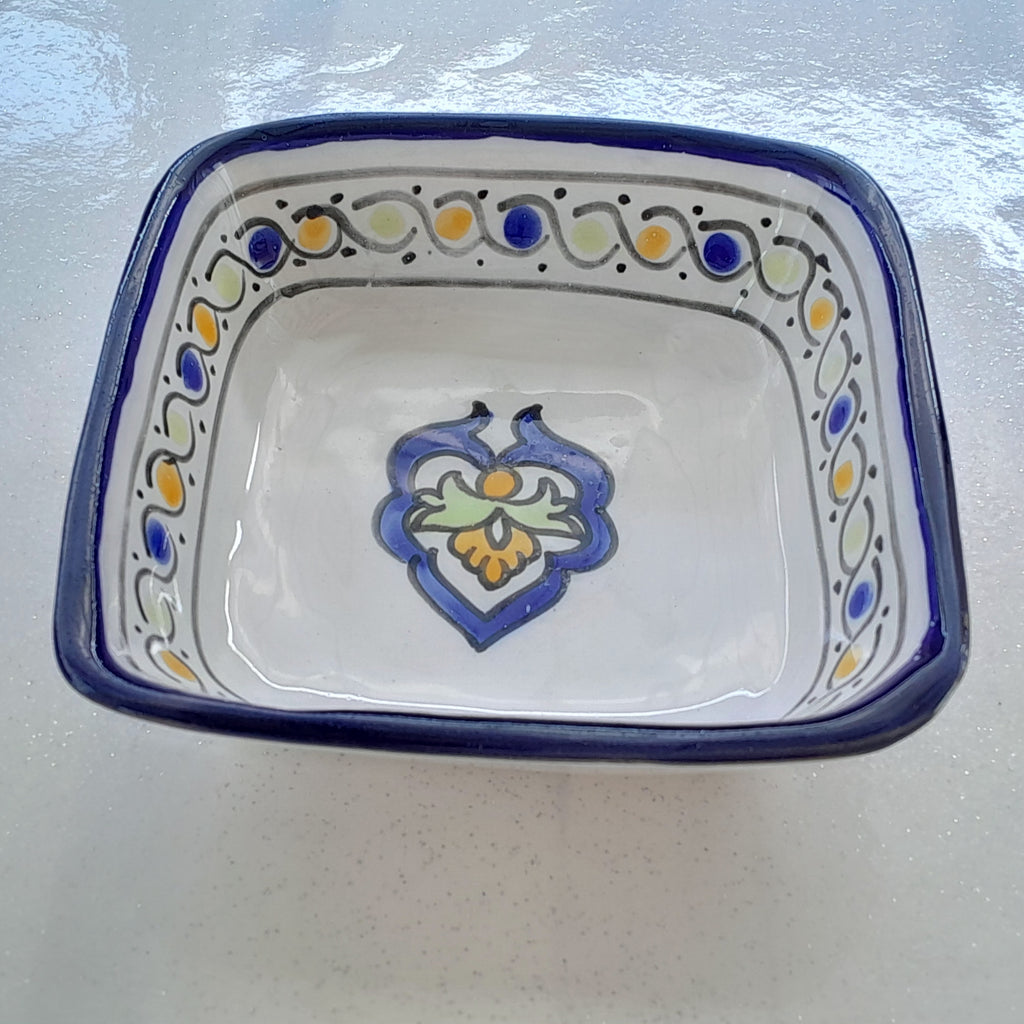 Plat artisanal céramique oriental - Ref 041