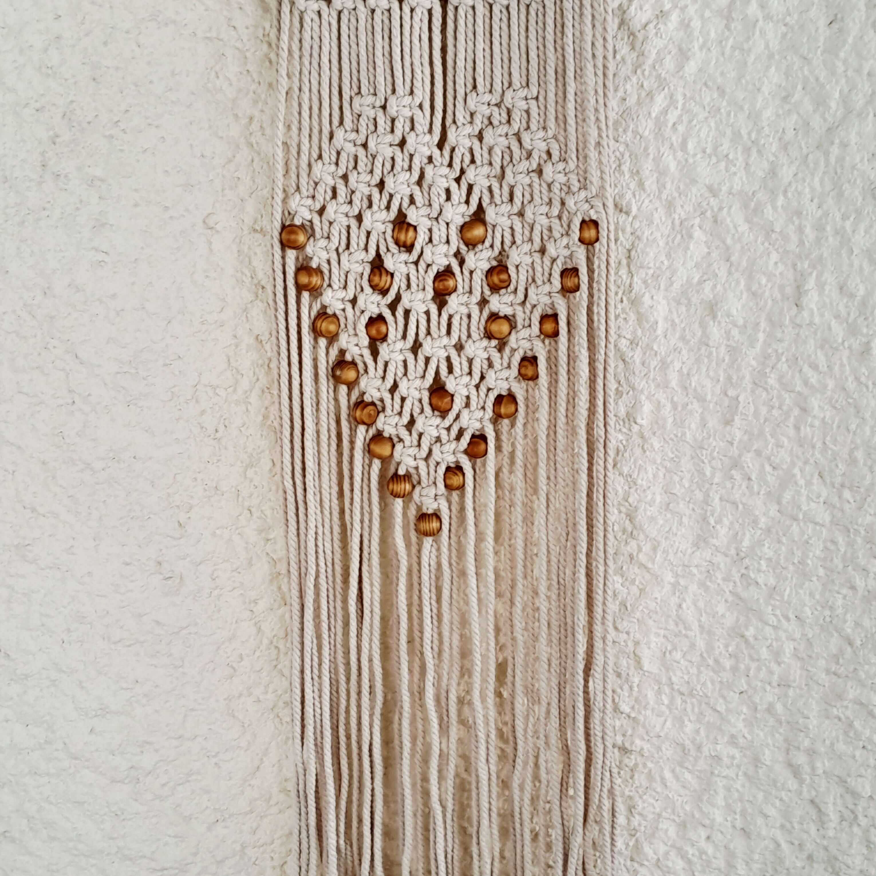 Décoration murale en macramé - Ref 043