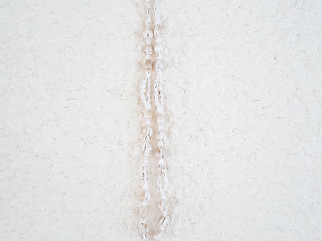 Collier en coquillages vintage bord de mer- Ref 050