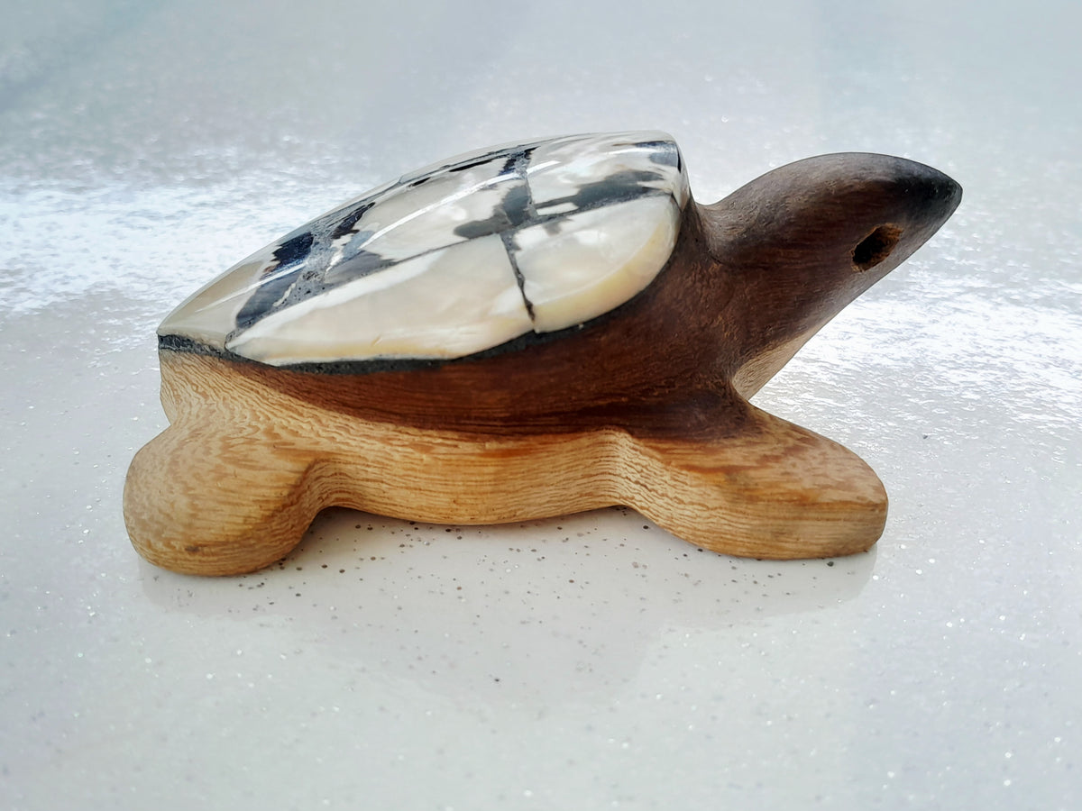 Tortue décorative en bois- Ref 045