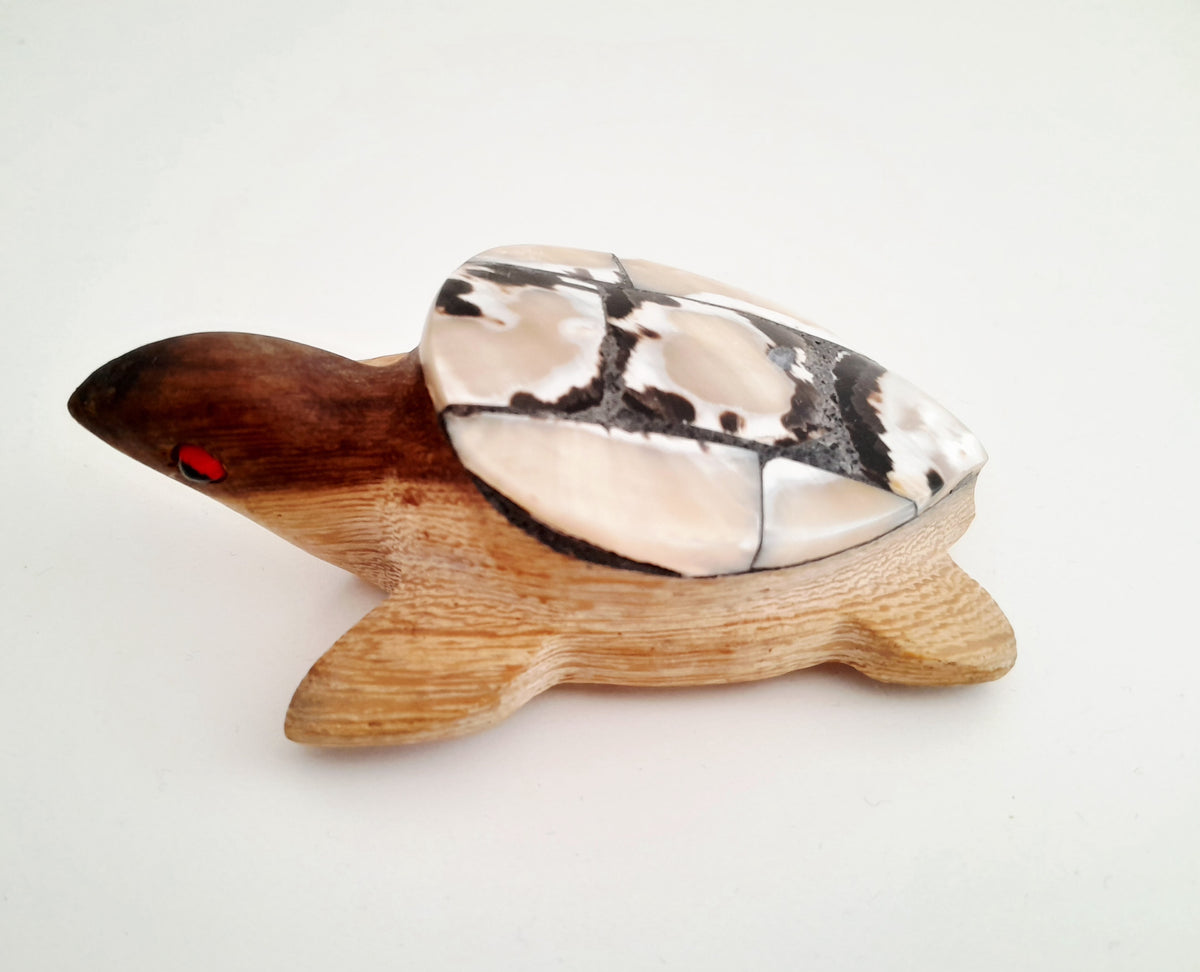 Tortue décorative en bois- Ref 045