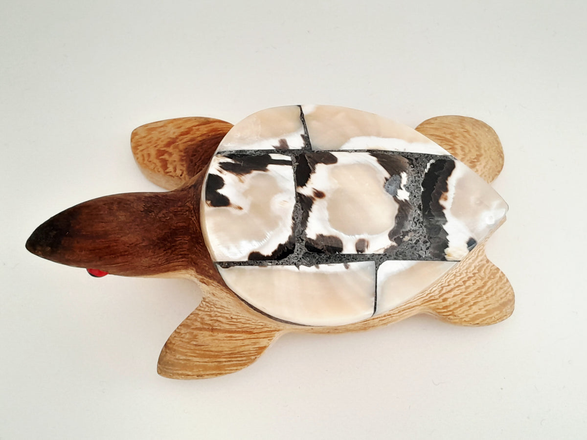 Tortue décorative en bois- Ref 045