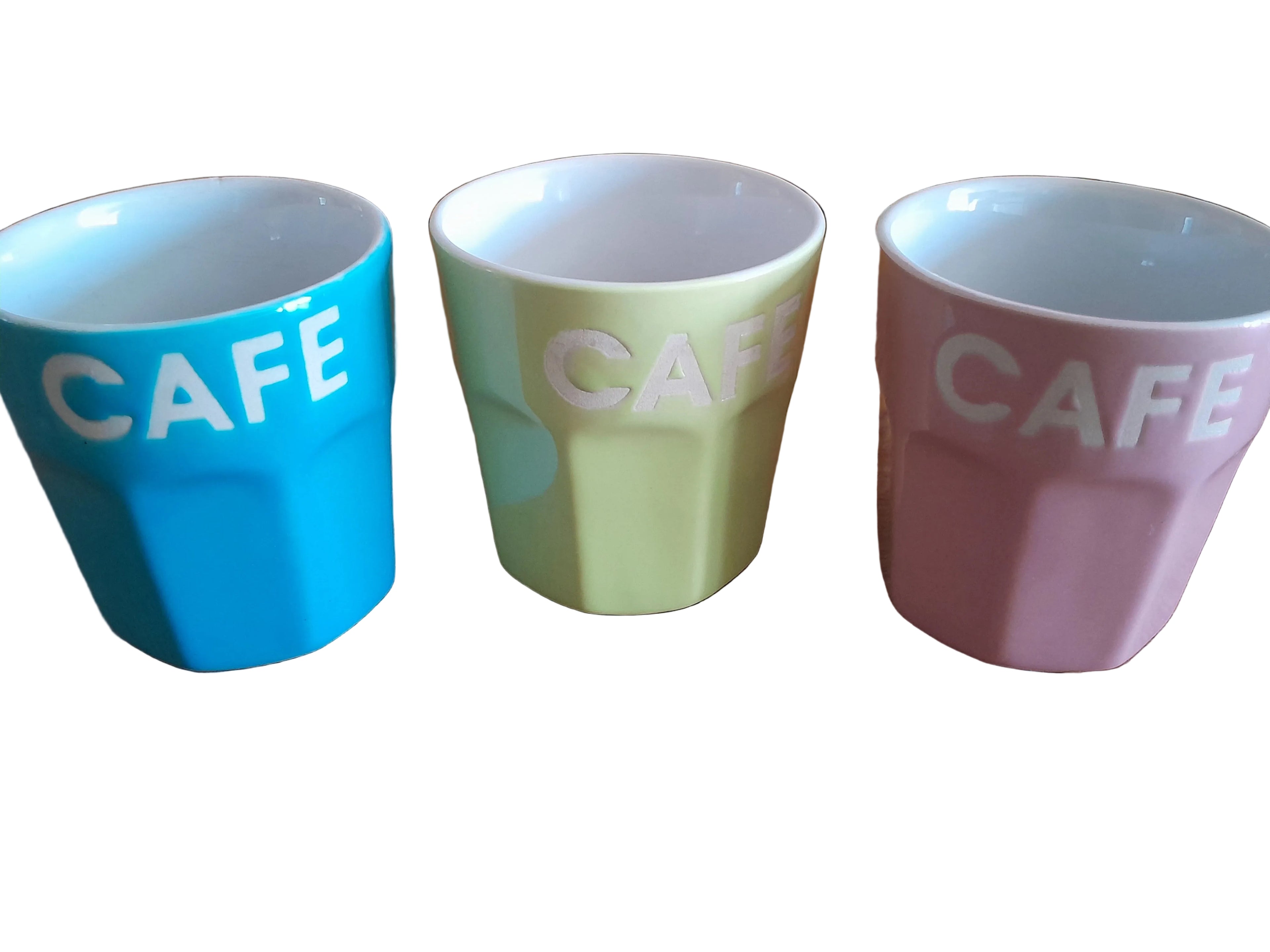Lot 3 tasses à café- Ref 061