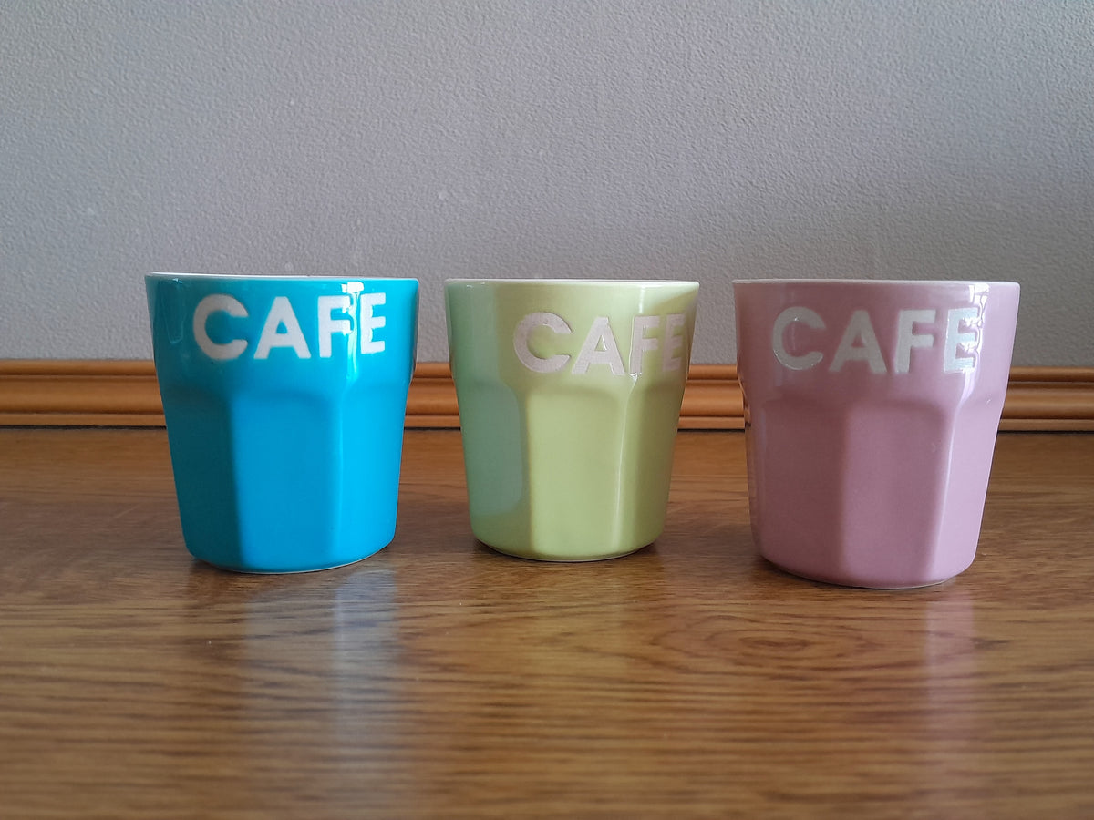 Lot 3 tasses à café- Ref 061