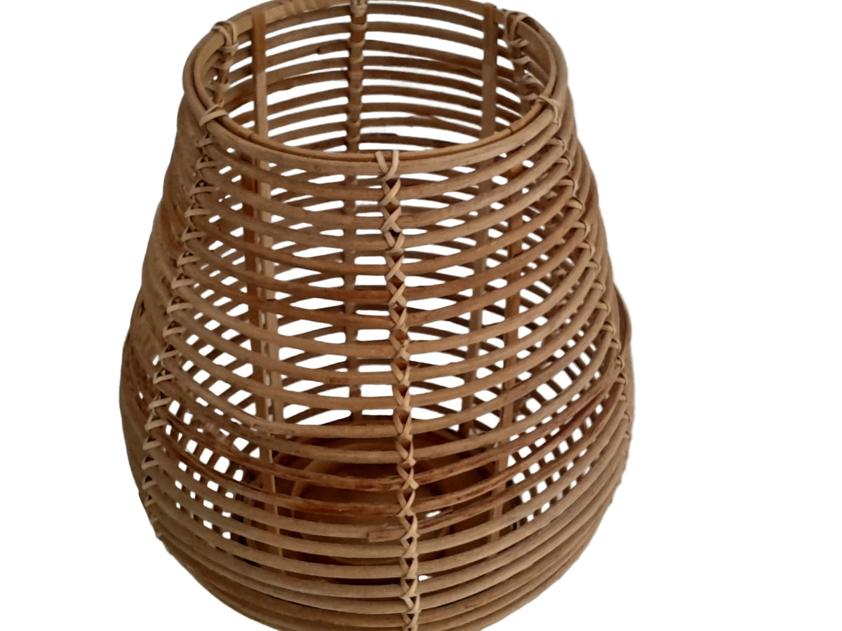 Lanterne en rotin naturel - Ref 063