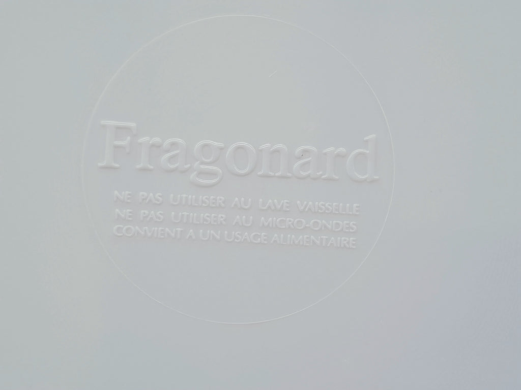 Plat en mélaminé Fragonard motifs poissons - Ref 070