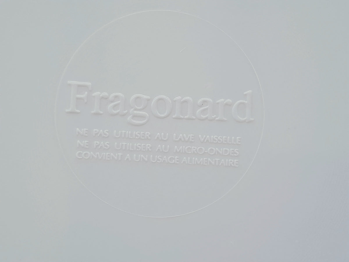 Plat en mélaminé Fragonard motifs poissons - Ref 070